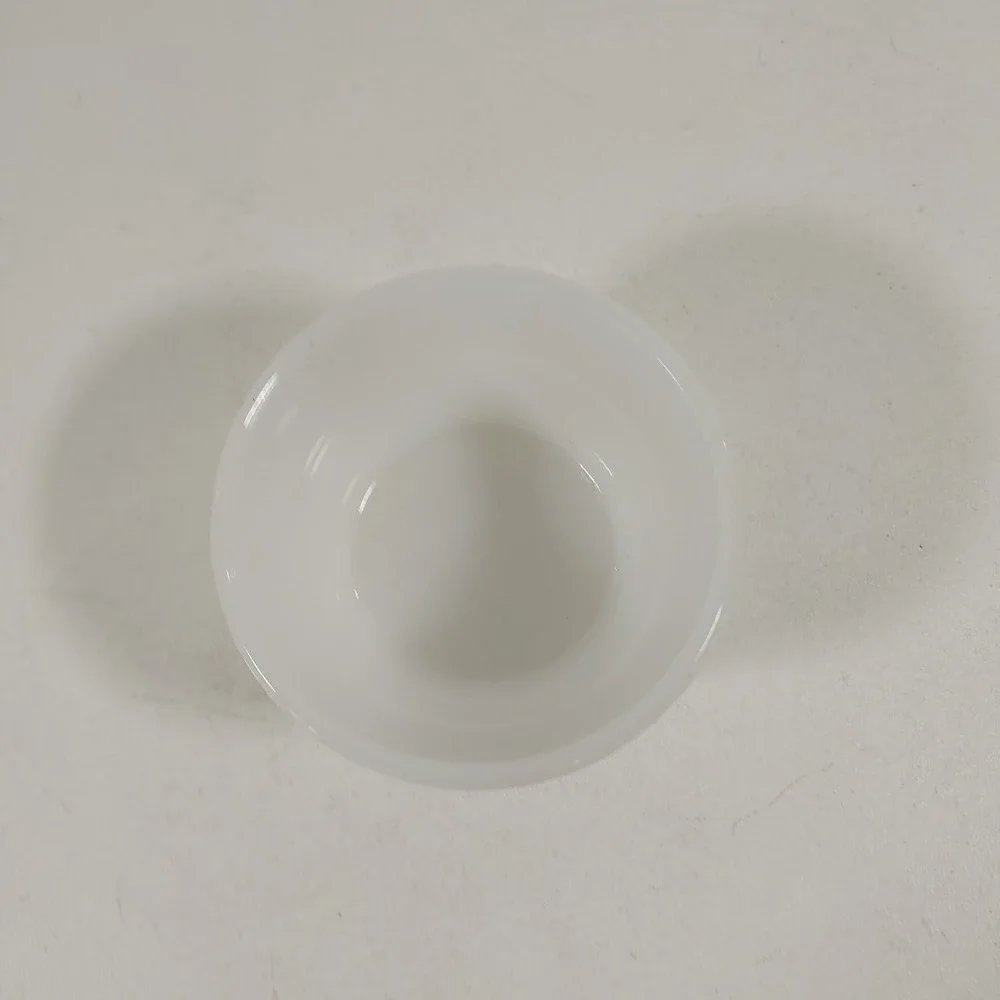 Glasbake Ramekin Custard Bake Cup Milk Glass White Bowl Flan‎ Baking 4 oz